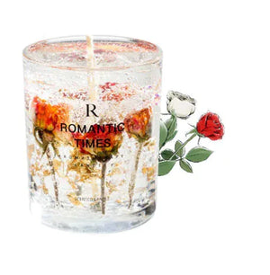 Luxury Jelly Floral Candle
