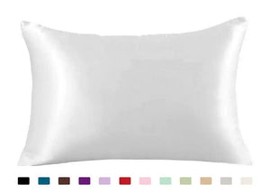 DreamGlow™ Satin-Feel Ice Silk Pillowcase