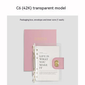 Transparent Spiral Notebook