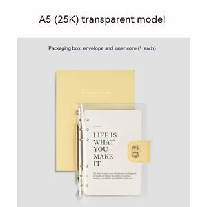 Transparent Spiral Notebook