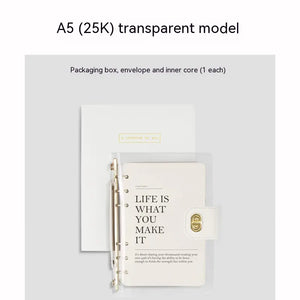 Transparent Spiral Notebook