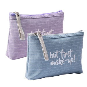 Canvas Cosmetic Bags
