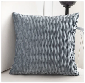 Soft Velvet Square Throw Pillow Case for Living Room