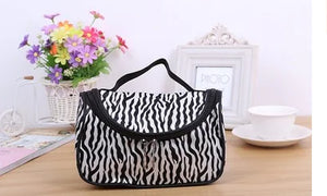 Zebra Print Fashion Makeup Bag