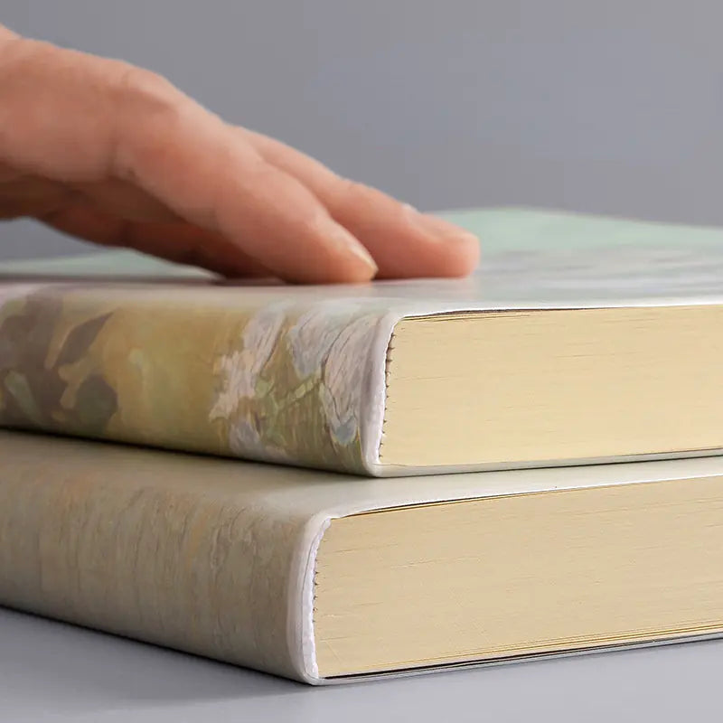 A4 Extra Thick Vintage Notebook with PU Cover (416 Pages)