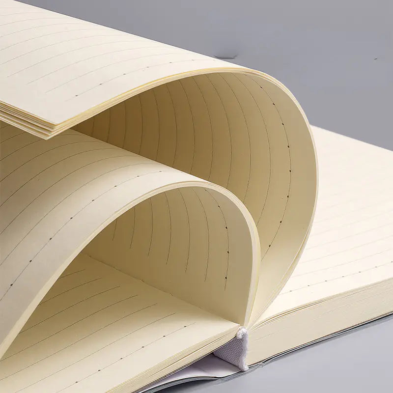 A4 Extra Thick Vintage Notebook with PU Cover (416 Pages)