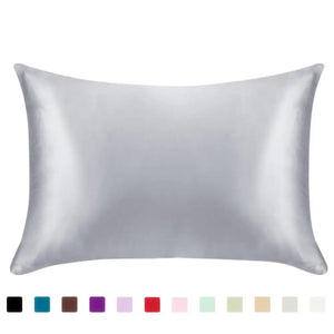 DreamGlow™ Satin-Feel Ice Silk Pillowcase