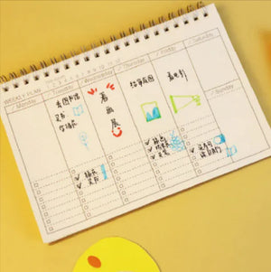 A5 Daily Planner Notebook