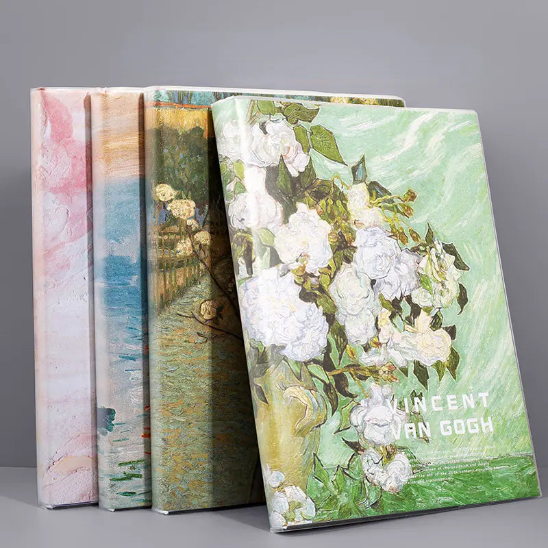 A4 Extra Thick Vintage Notebook with PU Cover (416 Pages)