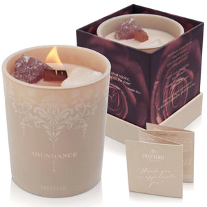 Crystal Aromatherapy Candle