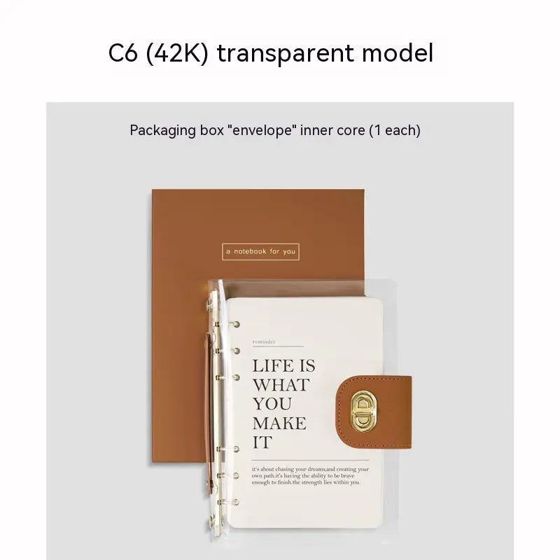 Transparent Spiral Notebook