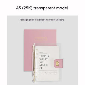 Transparent Spiral Notebook