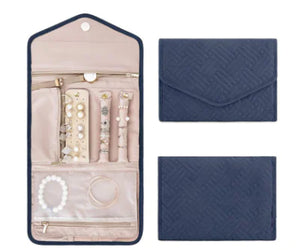 WanderGlam Travel Jewelry Case