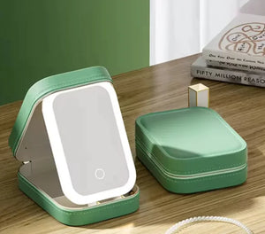 LED Mirror for Makeup Bag