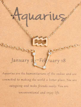 Zodiac Glow Jewelry Set