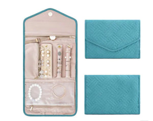 WanderGlam Travel Jewelry Case