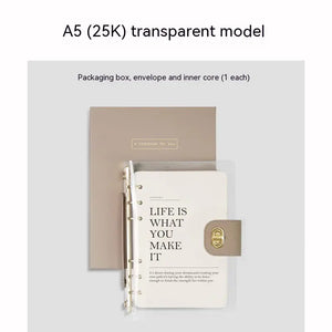 Transparent Spiral Notebook