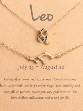 Zodiac Glow Jewelry Set