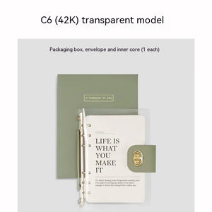 Transparent Spiral Notebook