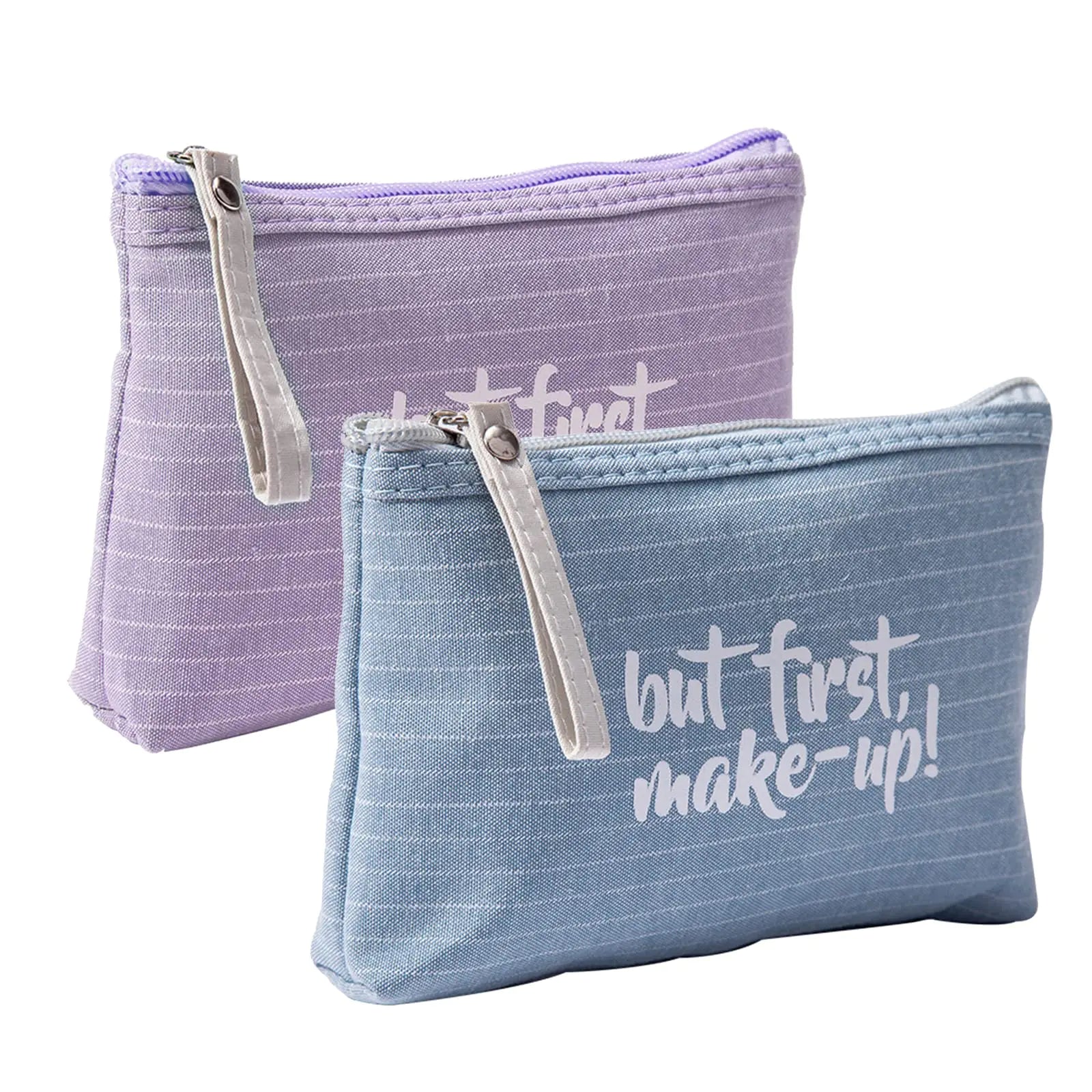 Canvas Cosmetic Bags