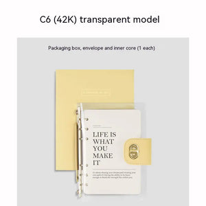 Transparent Spiral Notebook