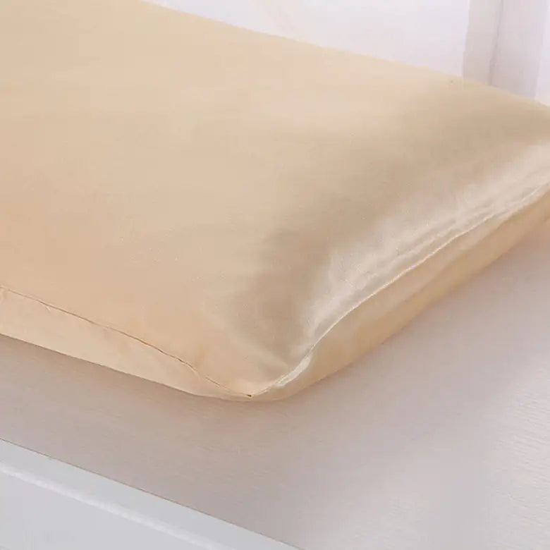 DreamGlow™ Satin-Feel Ice Silk Pillowcase