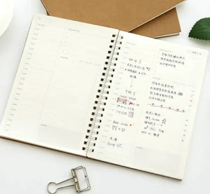 A5 Daily Planner Notebook