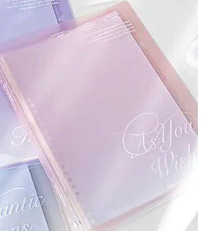 B5 Looseleaf Notebook Diary