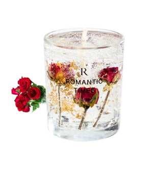 Luxury Jelly Floral Candle