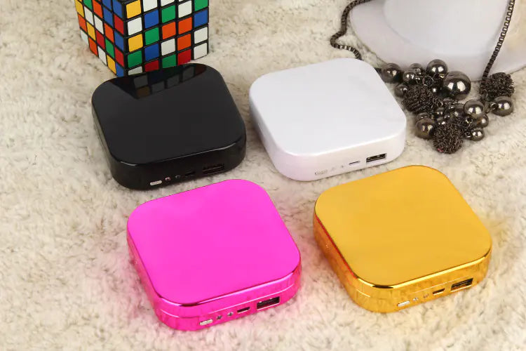 Makeup Box Mirror Power Bank