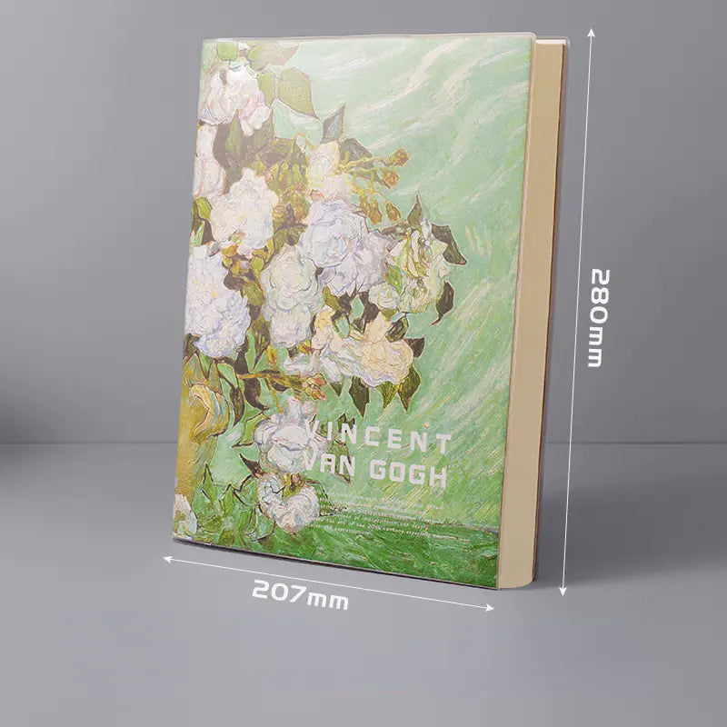 A4 Extra Thick Vintage Notebook with PU Cover (416 Pages)