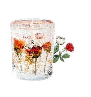 Luxury Jelly Floral Candle