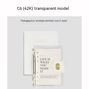 Transparent Spiral Notebook