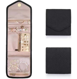 WanderGlam Travel Jewelry Case