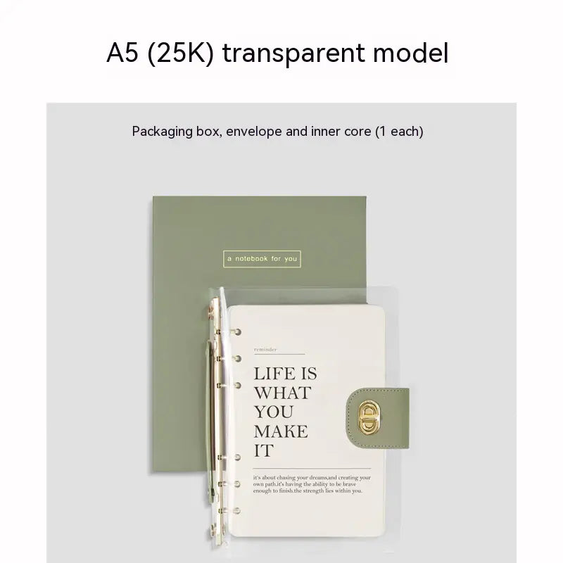Transparent Spiral Notebook