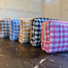 Gingham Cosmetic Case