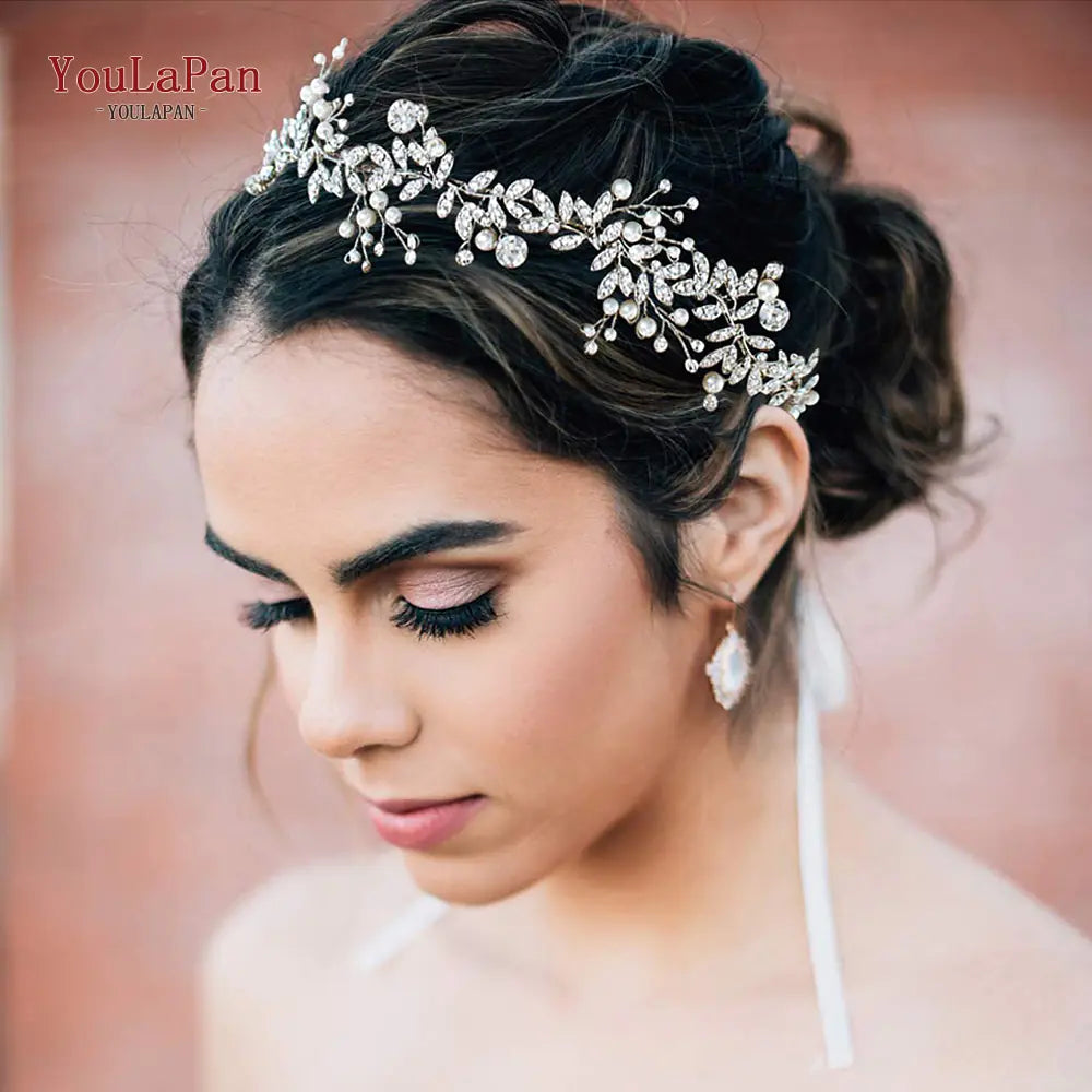 Crystal Pearl Bridal Headdress