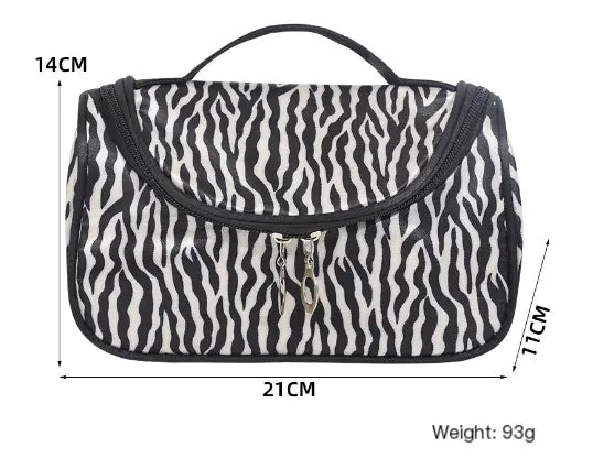 Zebra Print Fashion Makeup Bag