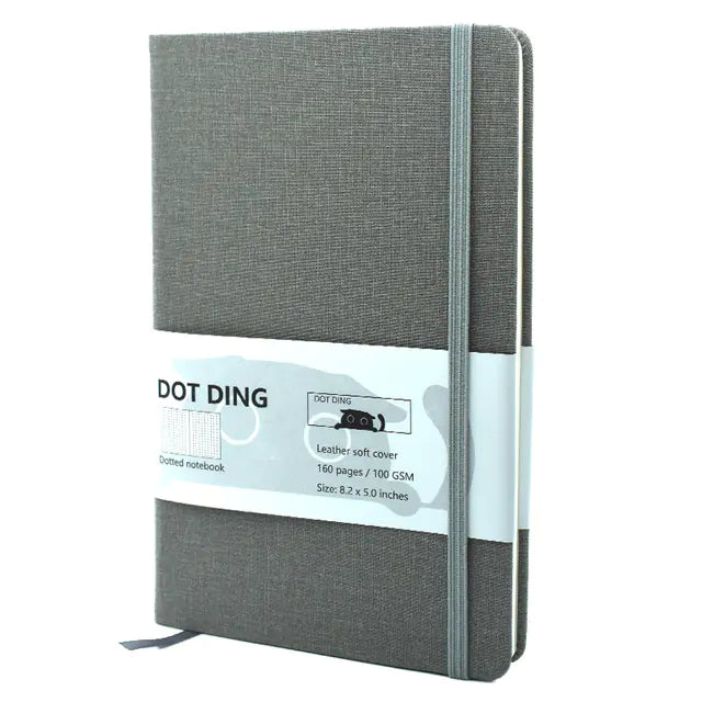 A5 Hardcover Bullet Dotted Journal Planner Notebook