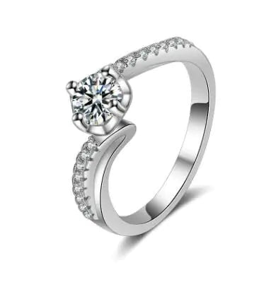 GlimmerSilver Fashion Ring Collection