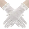 Gionforsy Floral Lace Gloves for Bridal