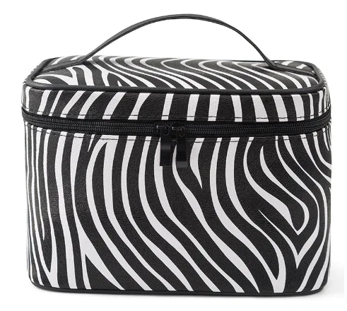 Zebra Print Fashion Makeup Bag