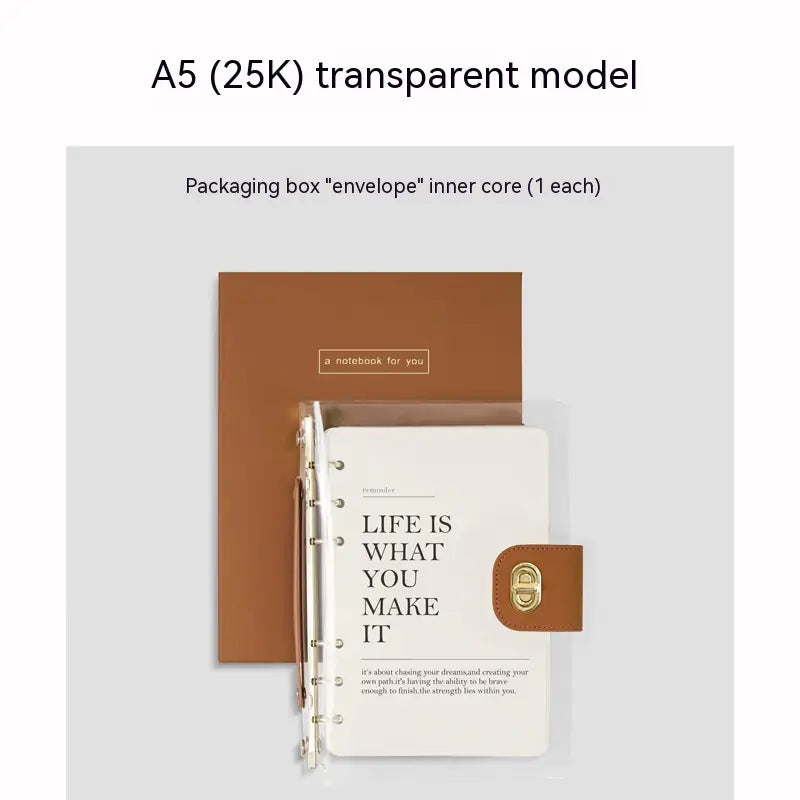 Transparent Spiral Notebook