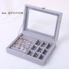 Portable Jewelry Organizer Box for Bracelets and Earrings
