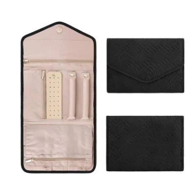 WanderGlam Travel Jewelry Case