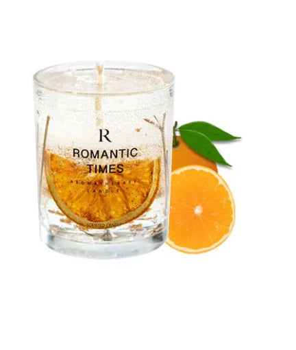 Luxury Jelly Floral Candle