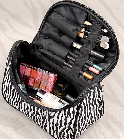 Zebra Print Fashion Makeup Bag