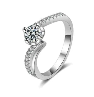 GlimmerSilver Fashion Ring Collection