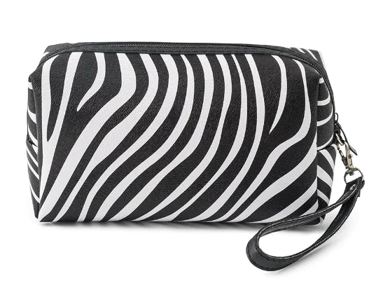 Zebra Print Fashion Makeup Bag